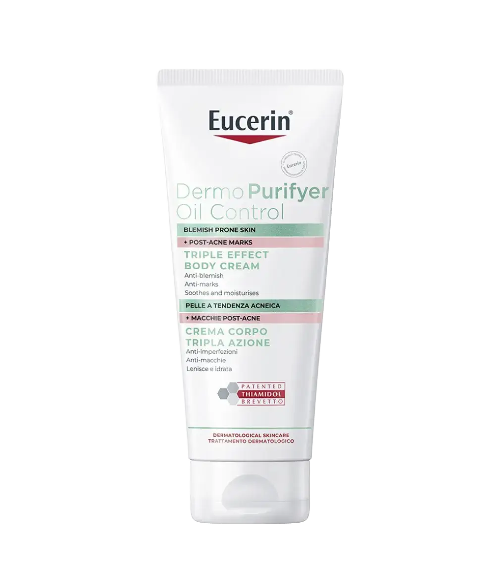 Eucerin Dermo Purifyer Oil Control Triple Effect Body Cream South Africa