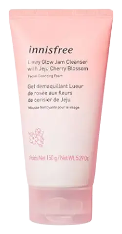 innisfree Dewy Glow Jam Cleanser with Jeju Cherry Blossom