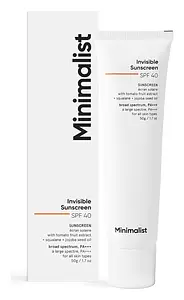 Minimalist Invisible Sunscreen SPF 40 PA+++