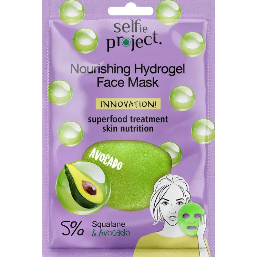 Selfie Project Nourishing Hydrogel Face Mask