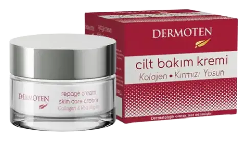 Dermoten Repage Collagen & Red Algae Anti-Aging Cream