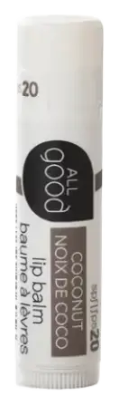 All Good Coconut SPF 20 Lip Balm