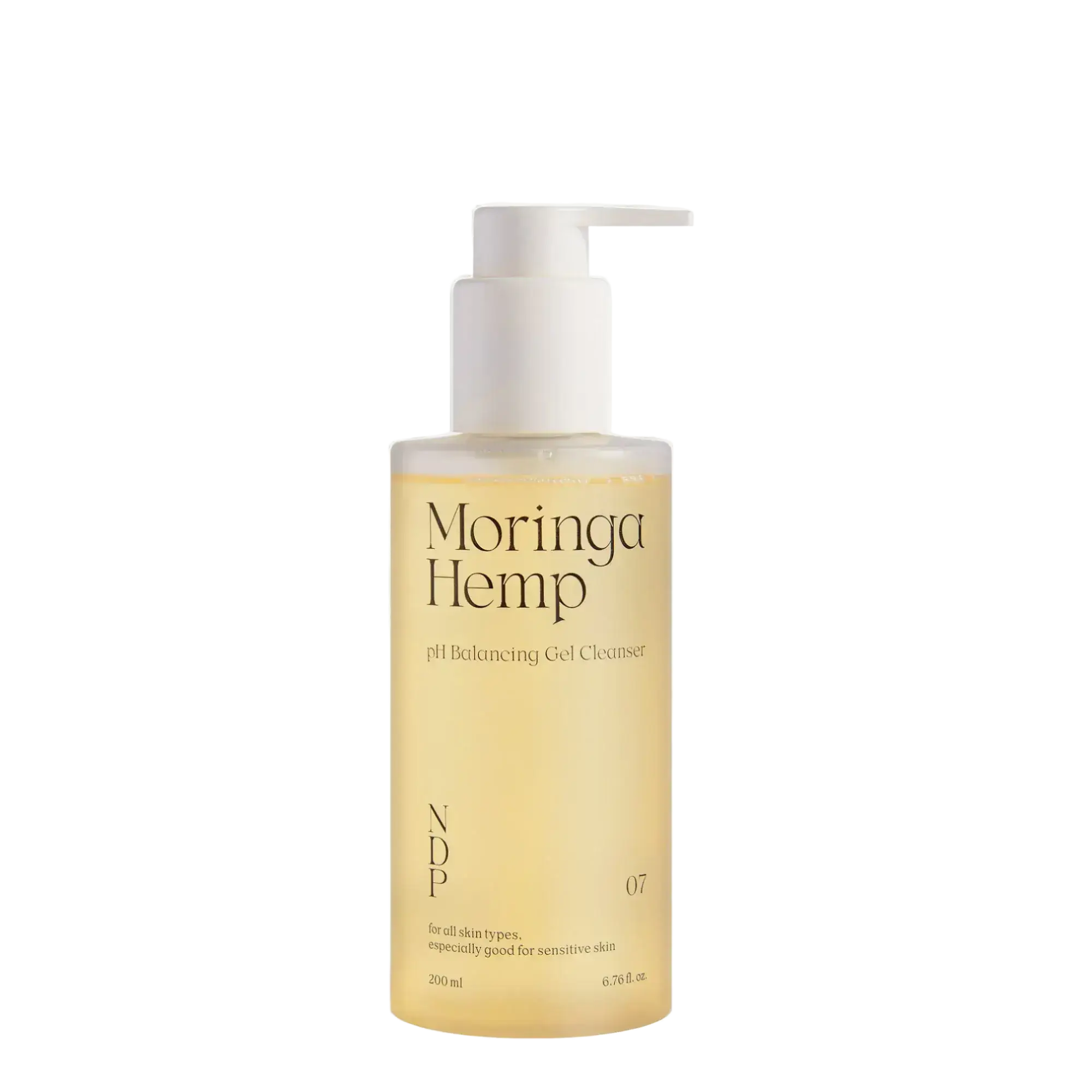 Natural Derma Project Moringa Hemp pH Balancing Gel Cleanser