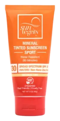 Suntegrity Sport Mineral Tinted Sunscreen Broad Spectrum SPF 30