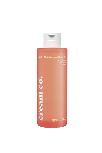 Cream Co. AHA / BHA Vitamin C Daily Toner