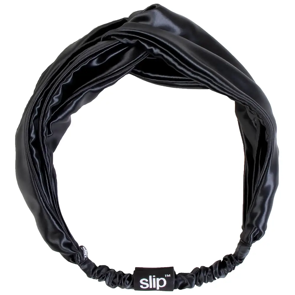 Slip Twist Headband Black