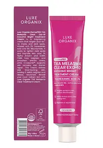 Luxe Organix Dermapro TXA Melasma Clear Exo-10 Exosome Bright Treatment Cream