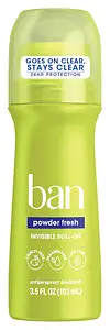 Ban Roll-On Antiperspirant Powder Fresh