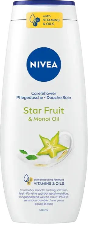 Nivea Star Fruit & Monoi Oil Care Shower