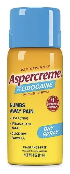 Aspercreme Pain Relief Dry Spray