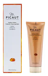 M Picaut Golden Amber Probiotic Cleansing Balm