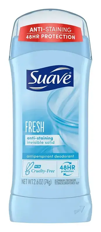 Suave Fresh Invisible Solid Deodorant Stick