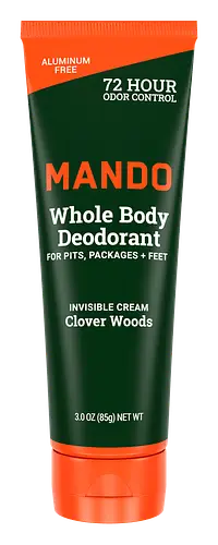 Mando Invisible Cream Deodorant Clover Woods