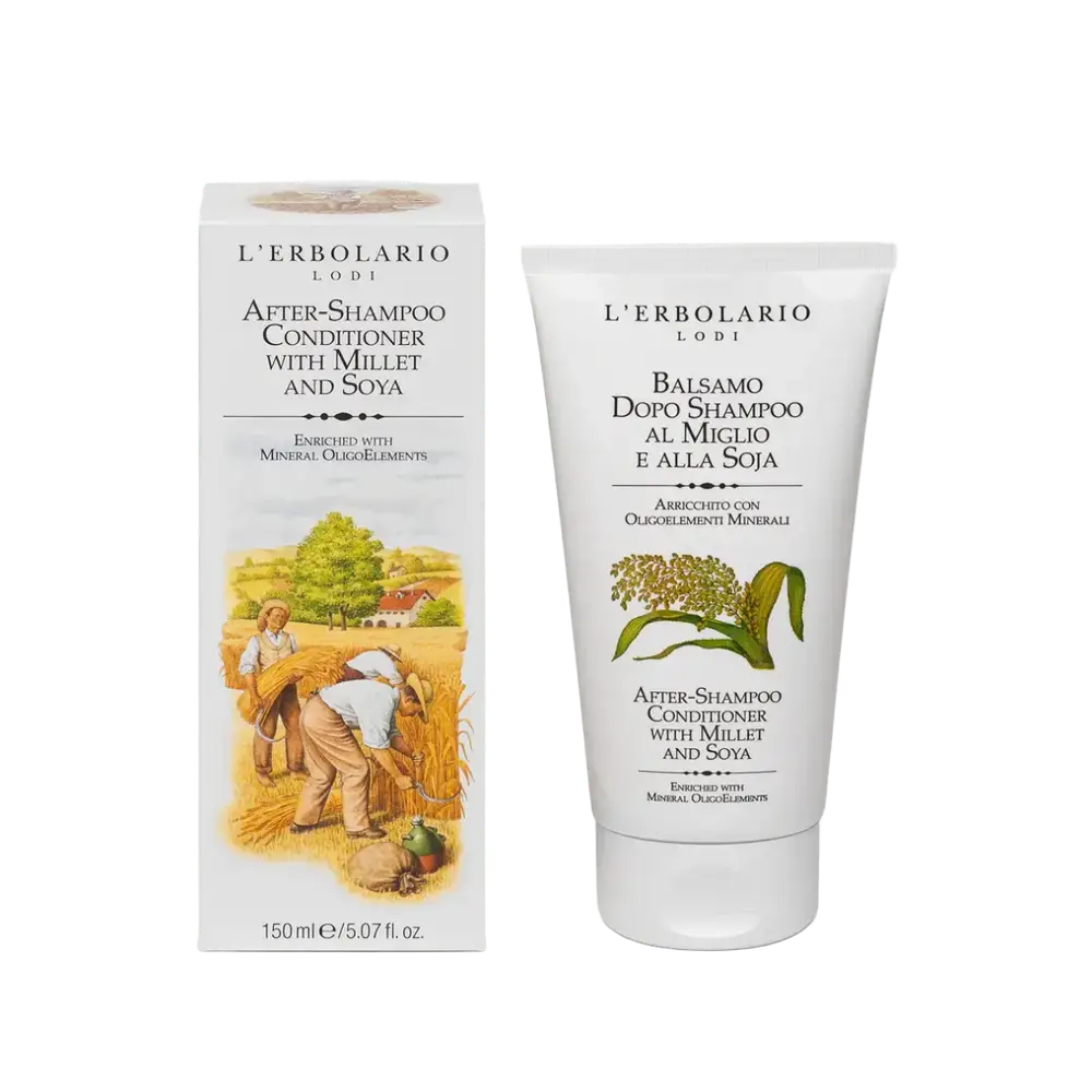 L'Erbolario After-Shampoo Conditioner With Millet And Soya