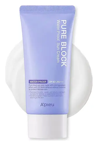 A'Pieu Pure Block Natural Waterproof Sun Cream SPF50+ PA+++
