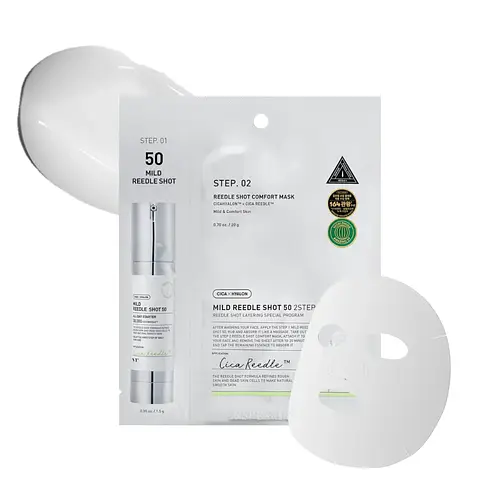 VT Cosmetics Mild Reedle Shot 50 2Step Mask