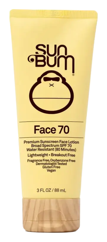 Sun Bum Original SPF 70 Sunscreen Face Lotion