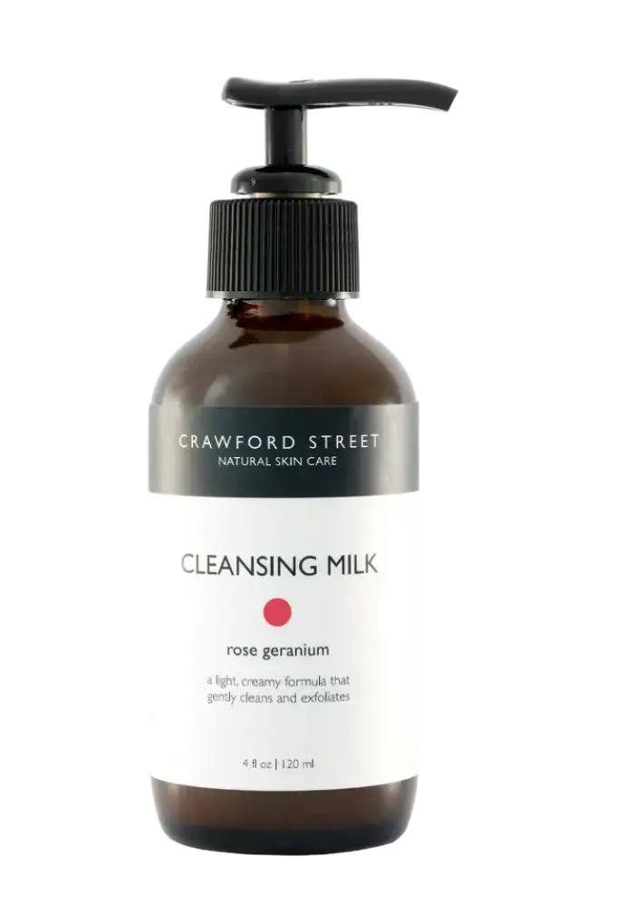 Crawford Street Skin Care Cleansing Milk Rose Geranium