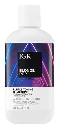 IGK Hair Blonde Pop Purple Toning Conditioner
