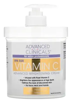 Advanced Clinicals Vitamin C Advanced Brightening Cream