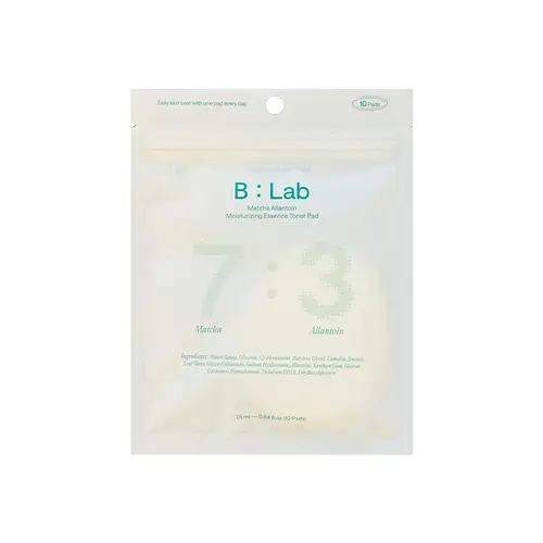 B.LAB Essence Toner Pad Matcha Allatoin Moisturizing