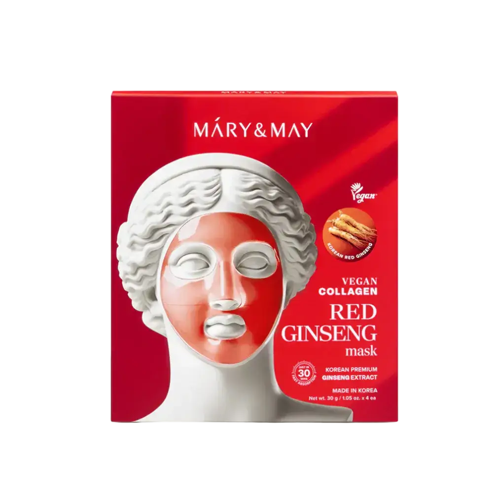 Mary & May Vegan Collagen Mask Red Ginseng