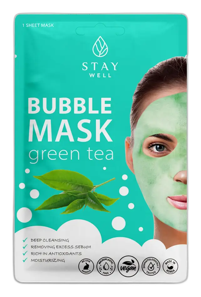 Stay Well Deep Cleansing Bubble Mask Green Tea