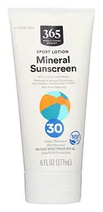 365 Everyday Value Mineral Sport Sunscreen Lotion SPF 30