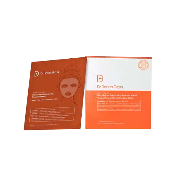 Dr. Dennis Gross Skincare Vitamin C Lactic Biocellulose Brightening Treatment Mask