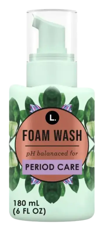 L. Foam Feminine Wash Period Care