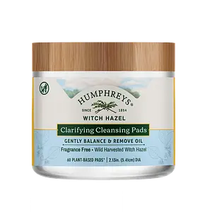 Humphrey's Witch Hazel Fragrance Free Clarifying Cleansing Pads