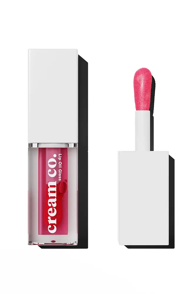 Cream Co. Lip Oil Gloss Raspberry