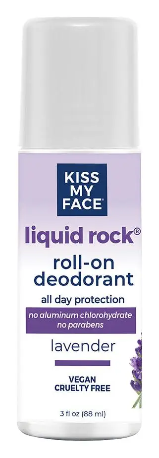 Kiss My Face Liquid Rock Roll-On Deodorant Lavender