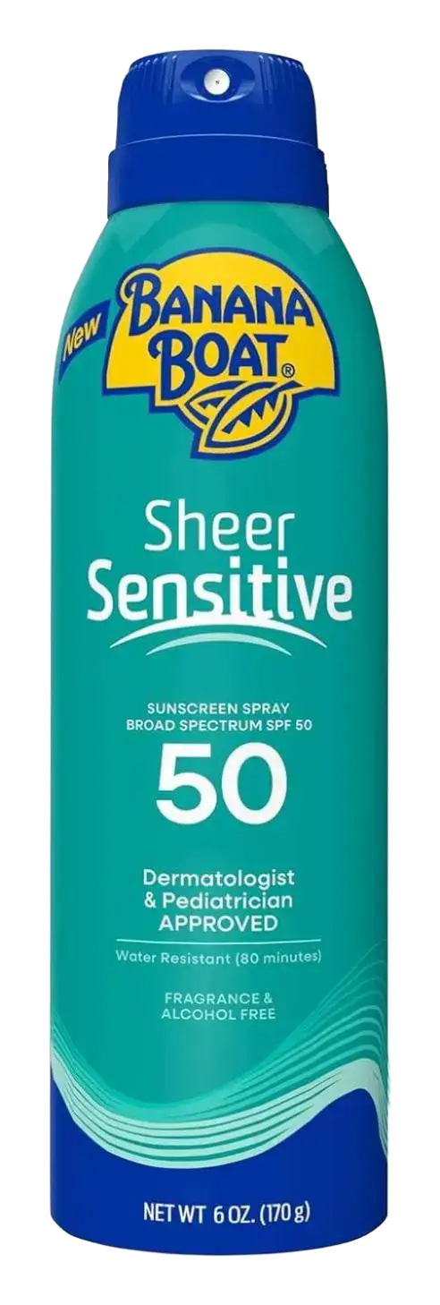 Banana Boat Sheer Sensitive Sunscreen Spray SPF 50