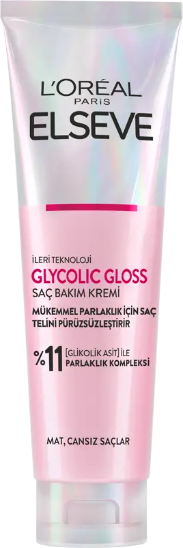 L'Oreal Elvital Glycolic Gloss Conditioner 11% Gloss Complex Turkey