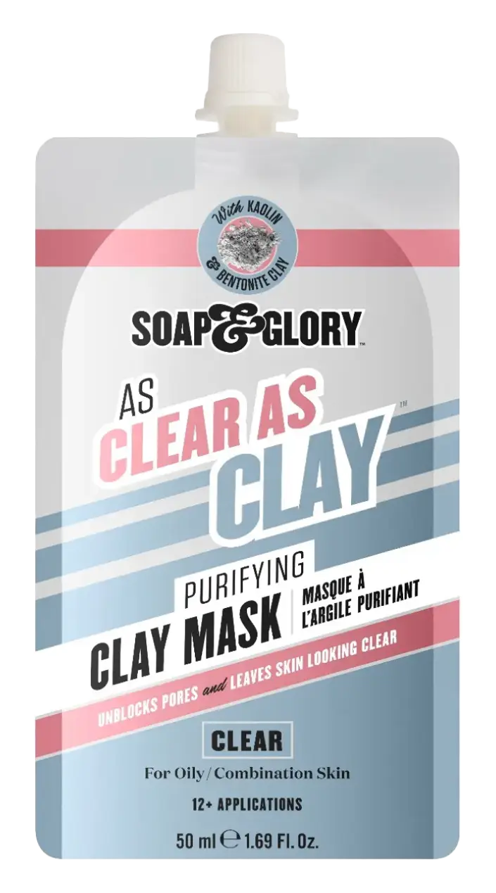 Soap & Glory As Clear As Clay Purifying Clay Face Mask