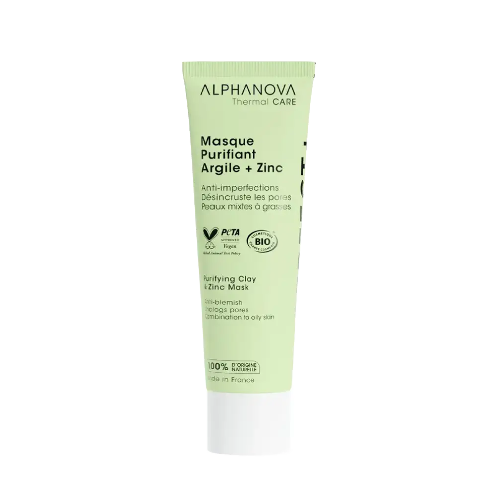 Alphanova Purifying Clay & Zinc Mask