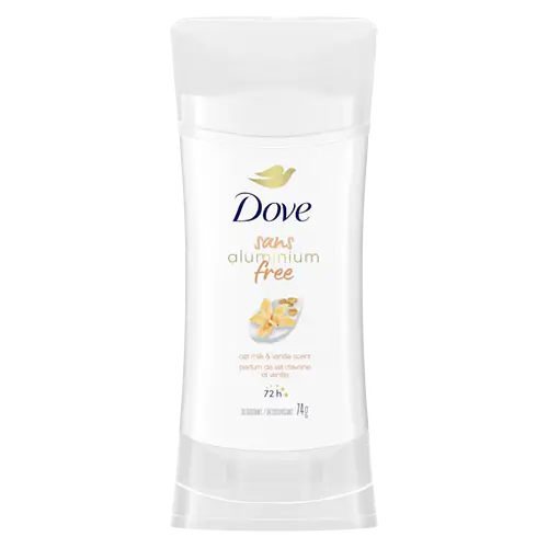 Dove 0% Aluminum Deodorant Stick Oat Milk & Vanilla