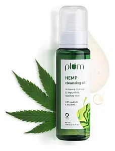 Plum Goodness Hemp Cleansing Oil with Squalane & Bisabolol