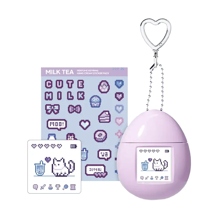 Mumchit Perfumed Keyring Hand Cream Milk Tea