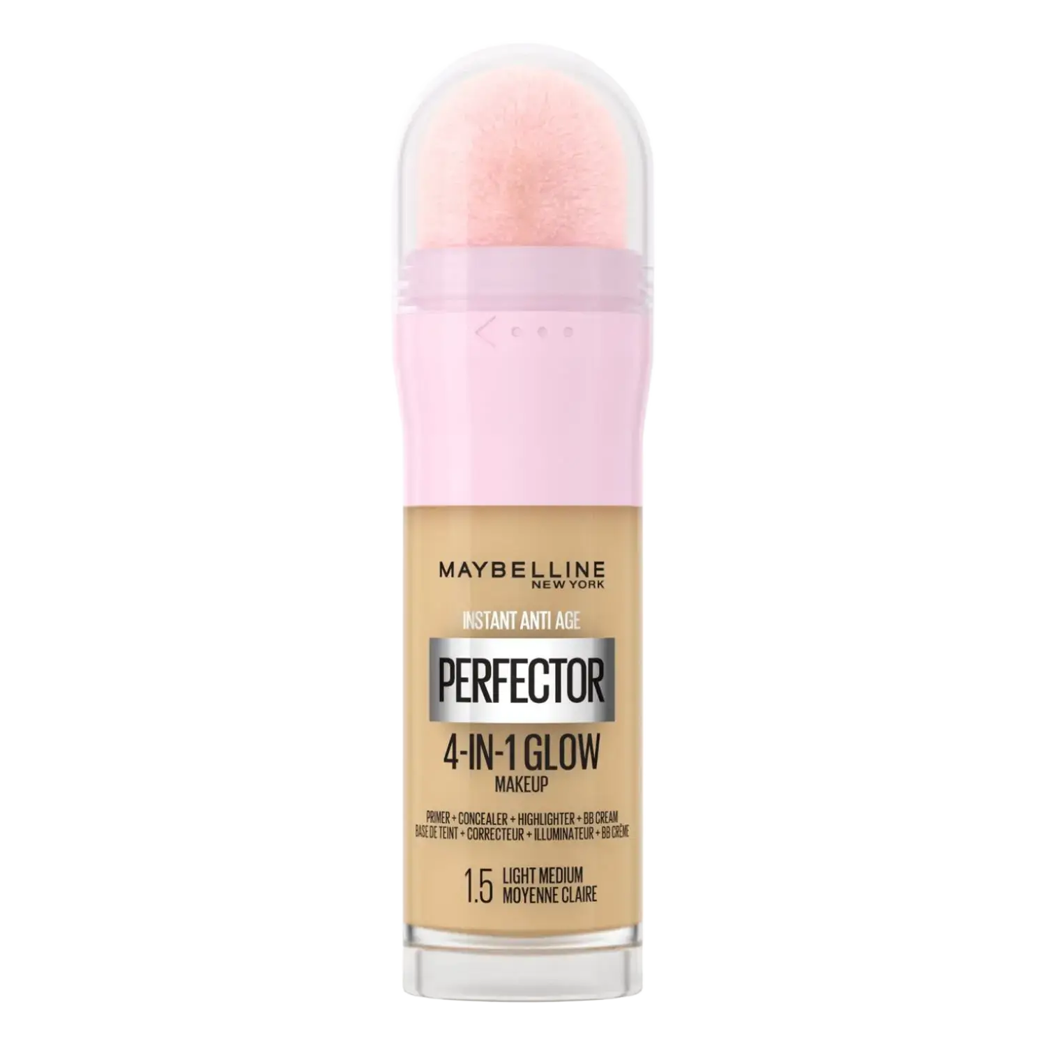 Maybelline Instant Perfector 4-In-1 Glow Foundation 1.5 Light Medium