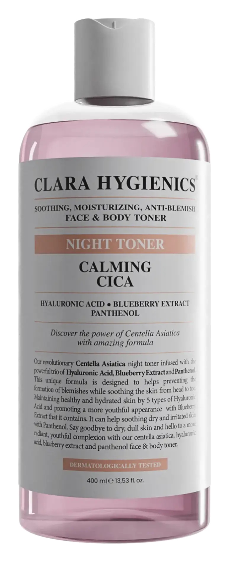 Clara Hygienics Calming Cica Night Toner
