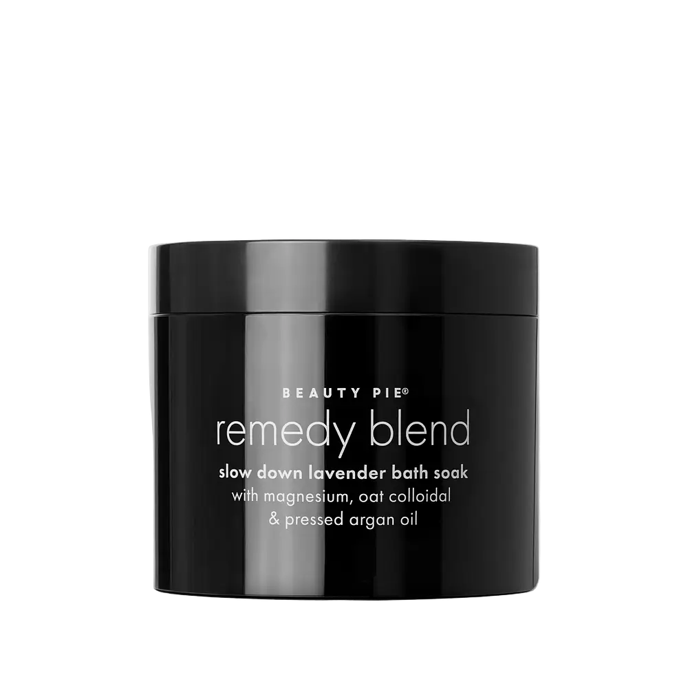 Beauty Pie Remedy Blend Slow Down Lavender Bath Soak
