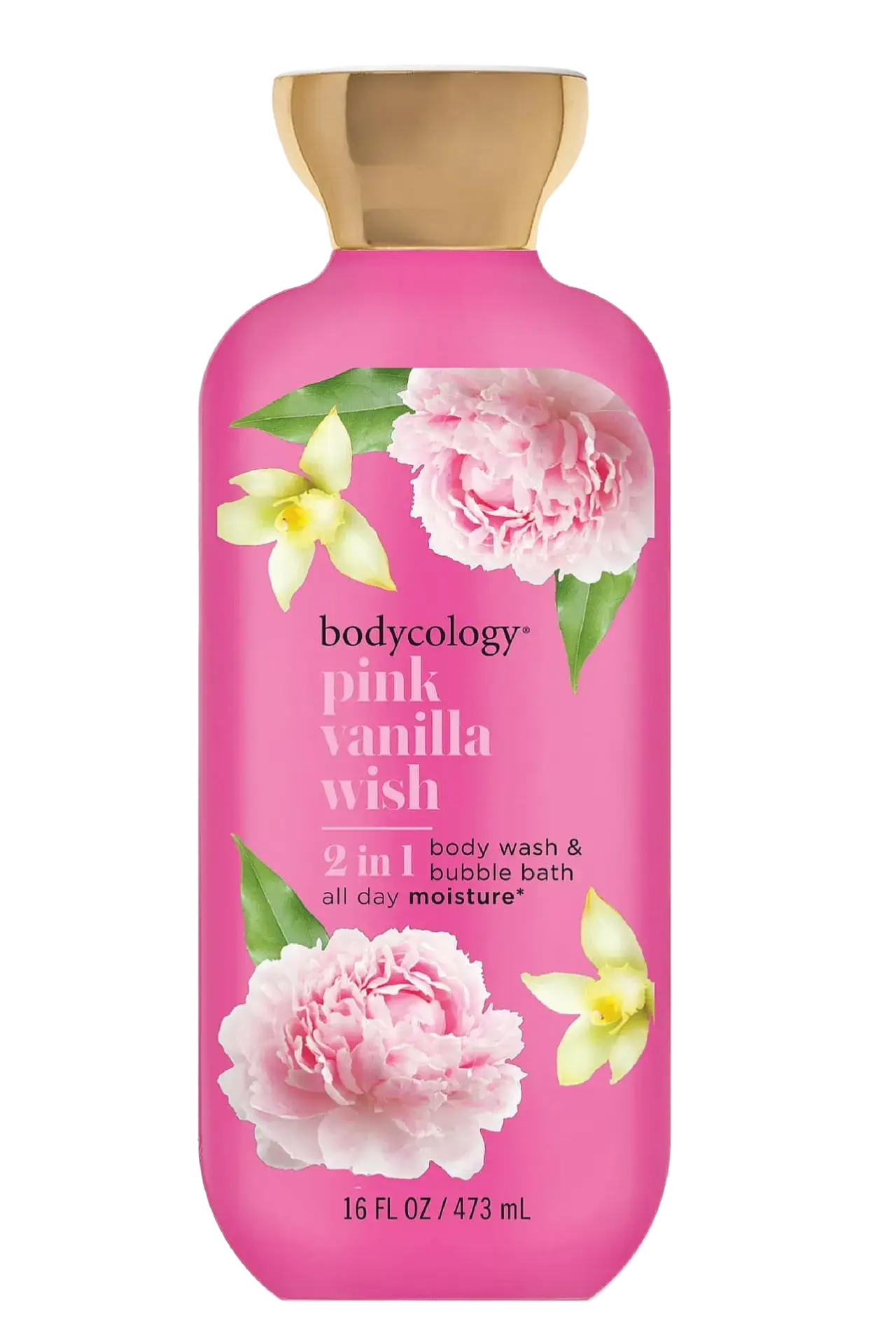 Bodycology 2 In 1 Body Wash & Bubble Bath Pink Vanilla Wish