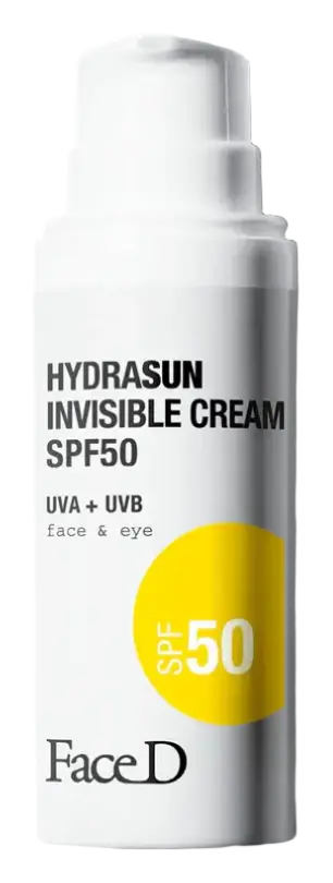 FaceD Hydrasun Invisible Cream SPF 50