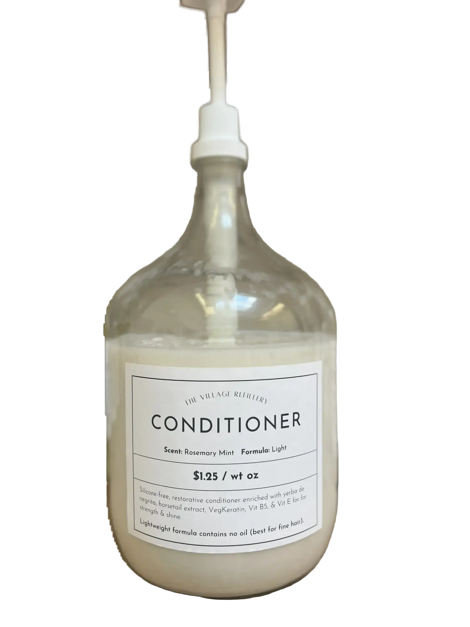 The Village Refillery Conditioner Rosemary Mint (Heavy)