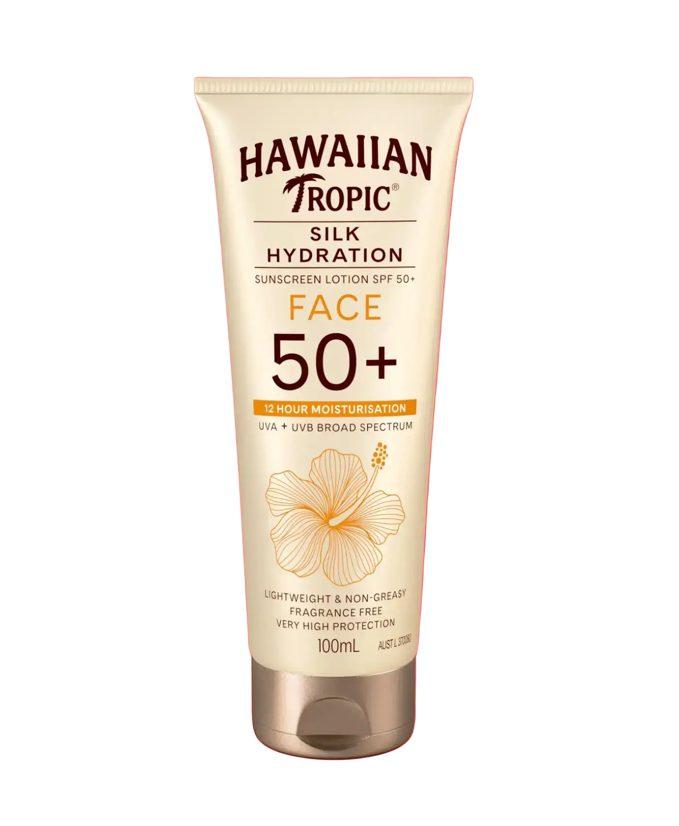 Hawaiian Tropic Silk Hydration Face Sunscreen Lotion SPF 50+