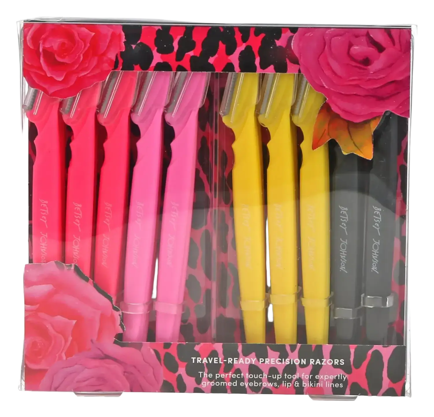 Betsey Johnson Travel-Ready Precision Razors