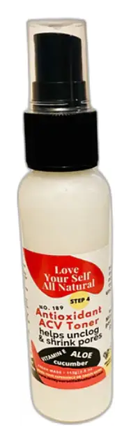 Love Your Self All Natural Antioxidant ACV Toner