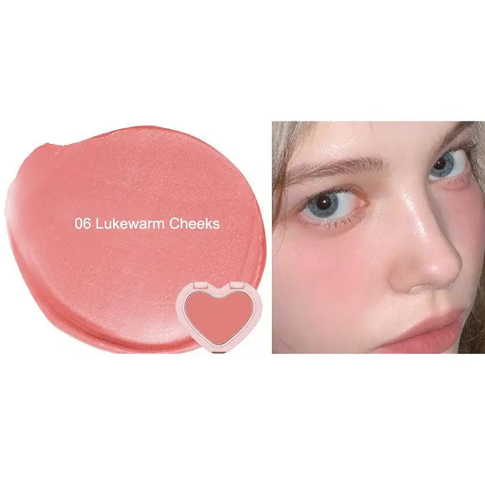 Aou Cosmetics Soft Cream Blush 06 Lukewarm Cheeks
